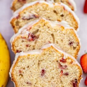 Strawberry Banana Bread