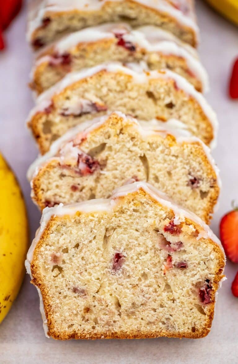 Strawberry Banana Bread