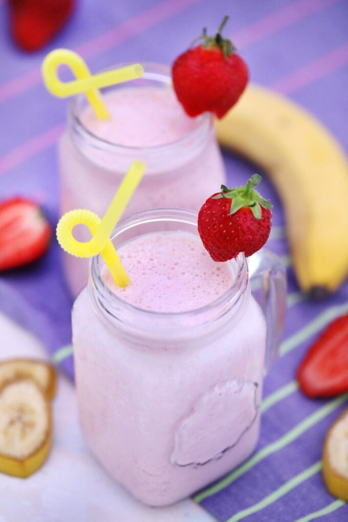 Strawberry Banana Smoothie Recipe