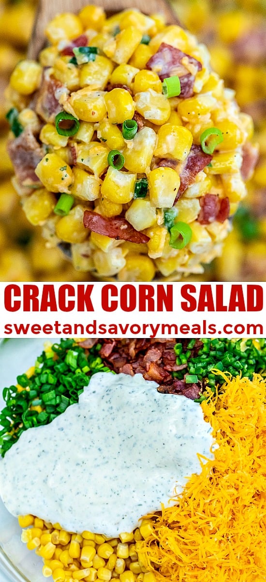 Picture of crack corn salad.