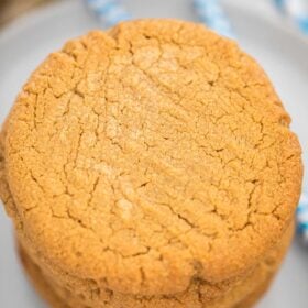 Flourless Peanut Butter Cookies