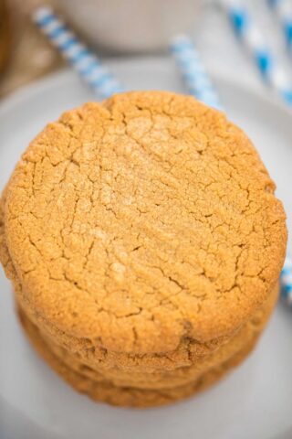 Flourless Peanut Butter Cookies