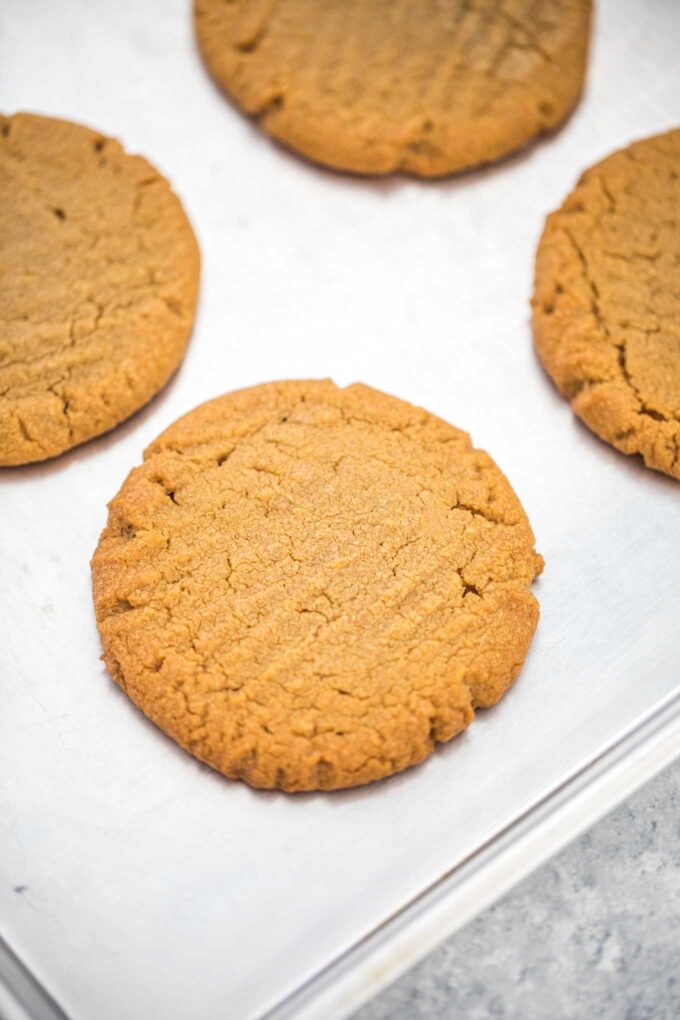 Flourless Peanut Butter Cookies