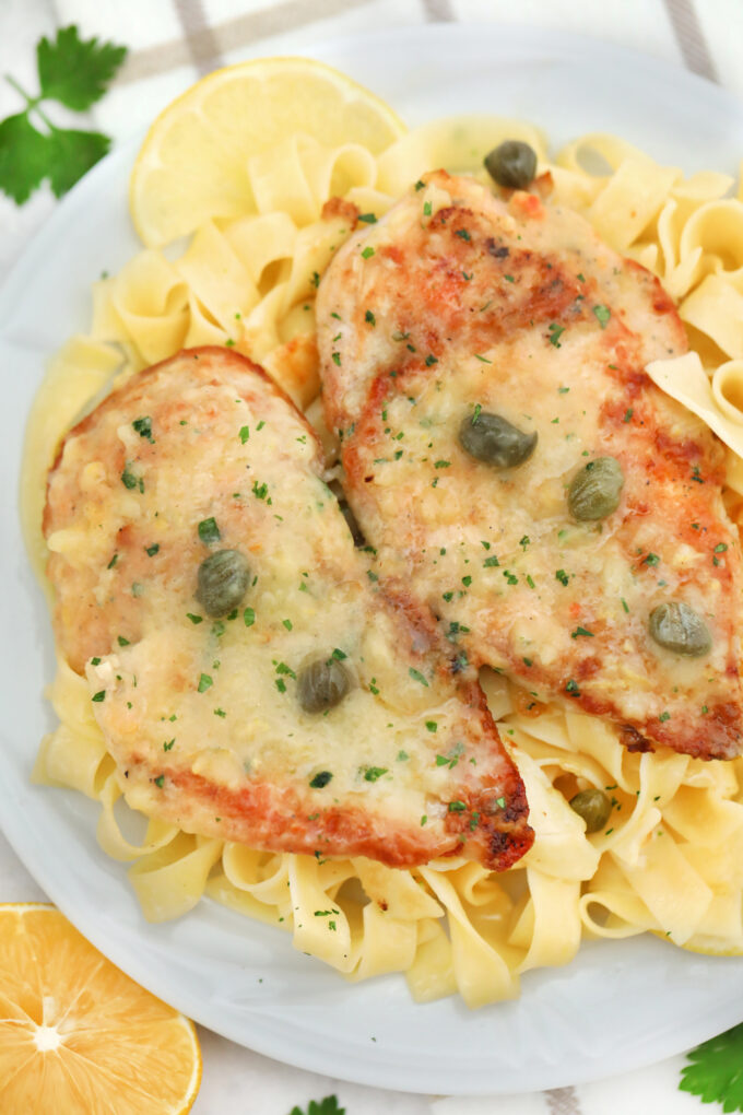 Lemon Chicken Piccata - Sweet and Savory Meals