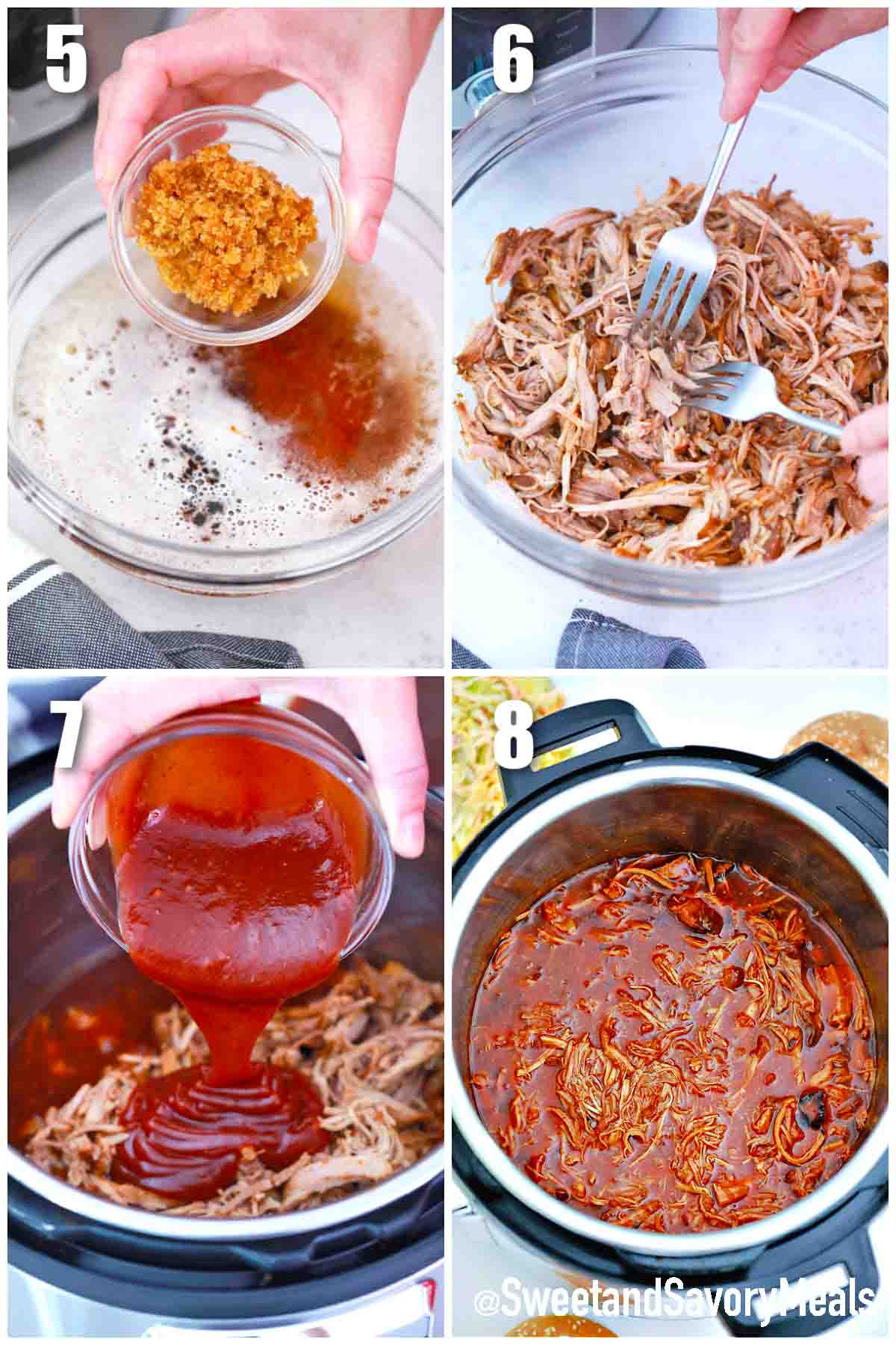 Best Instant Pot Pulled Pork [Video] Sweet and Savory Meals
