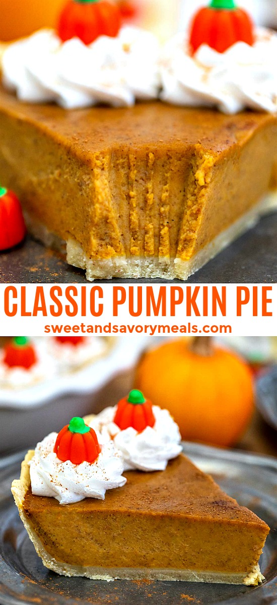 Homemade Pumpkin Pie recipe