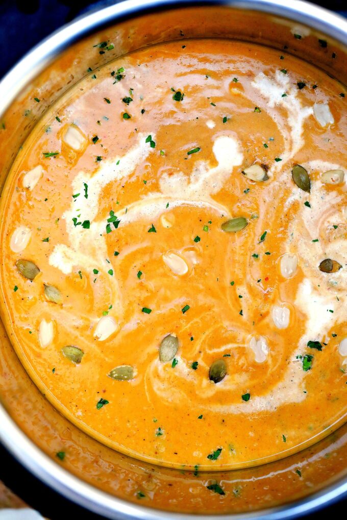 Instant Pot Pumpkin Soup