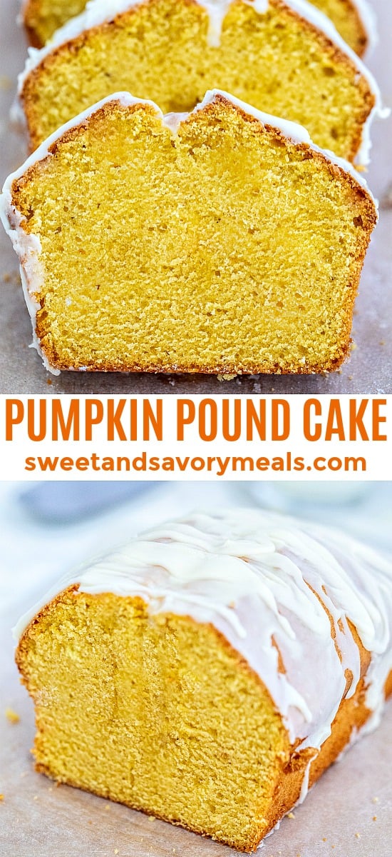 Pumpkin Pound Cake pin photo