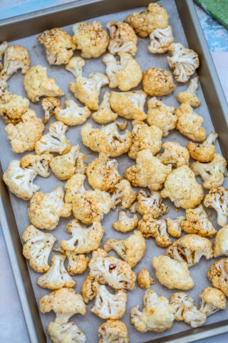 Oven Roasted Cauliflower Recipe [VIDEO] - Sweet and Savory Meals