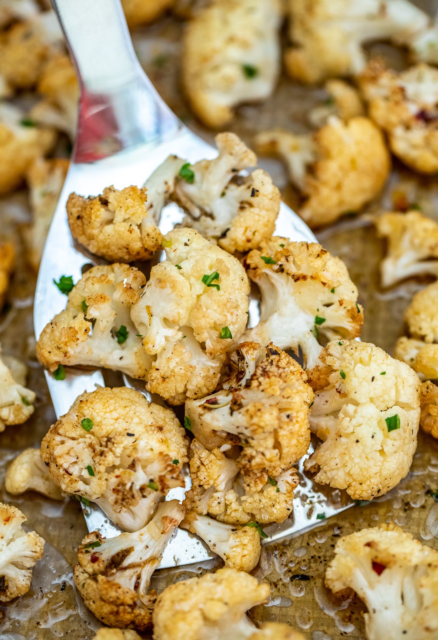 Oven Roasted Cauliflower Recipe [VIDEO] - Sweet and Savory Meals