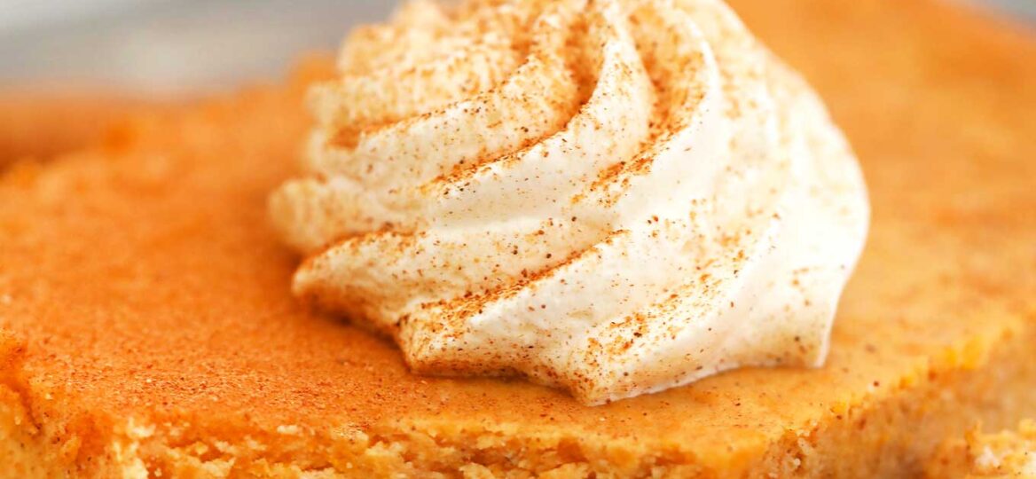 Sweet Potato Cheesecake Bars have layers full of creamy goodness! Topped with a cinnamon whipped cream, this dessert will never fail to please a crowd! #cheesecake #sweetpotatoes #thanksgiving #thanksgivingrecipes #fallrecipes #sweetandsavorymeals