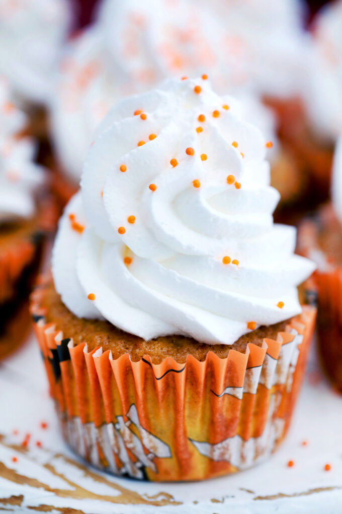 Sweet Potato Pie Cupcakes