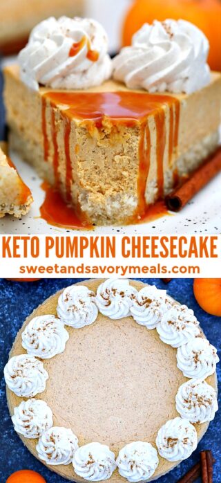 Keto Pumpkin Cheesecake Recipe [VIDEO] - Sweet and Savory Meals