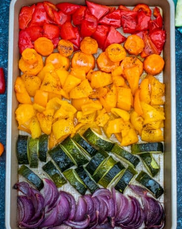 Rainbow Roasted Vegetables