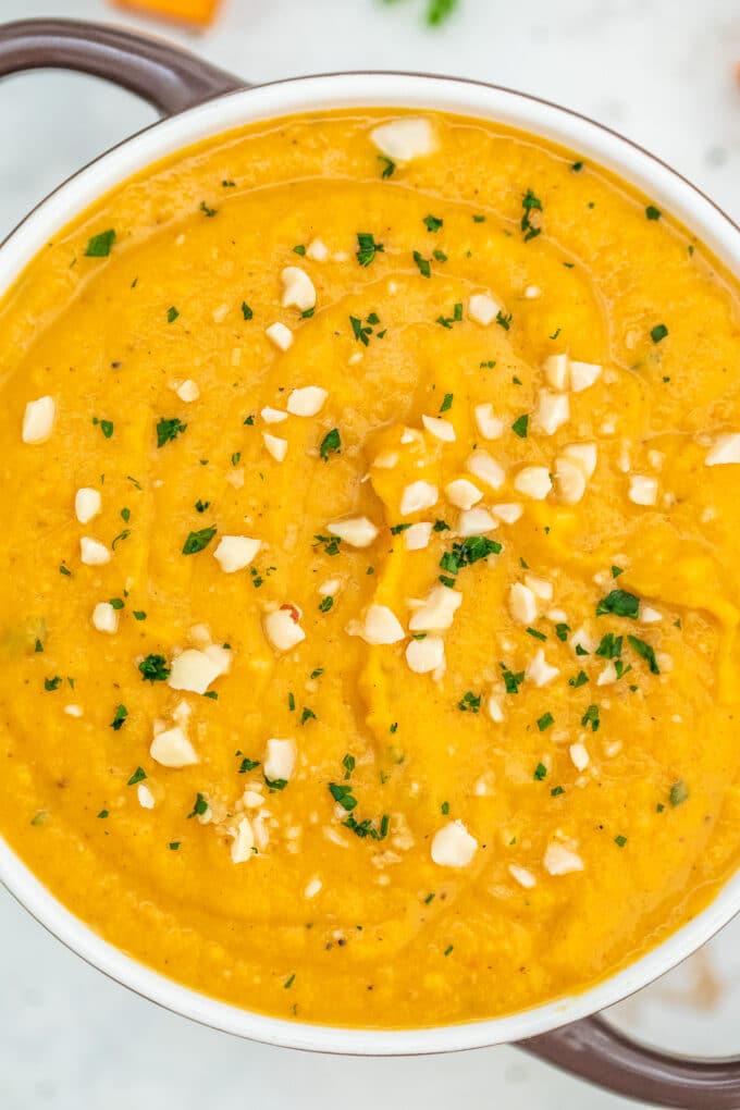 Crockpot Sweet Potato Soup