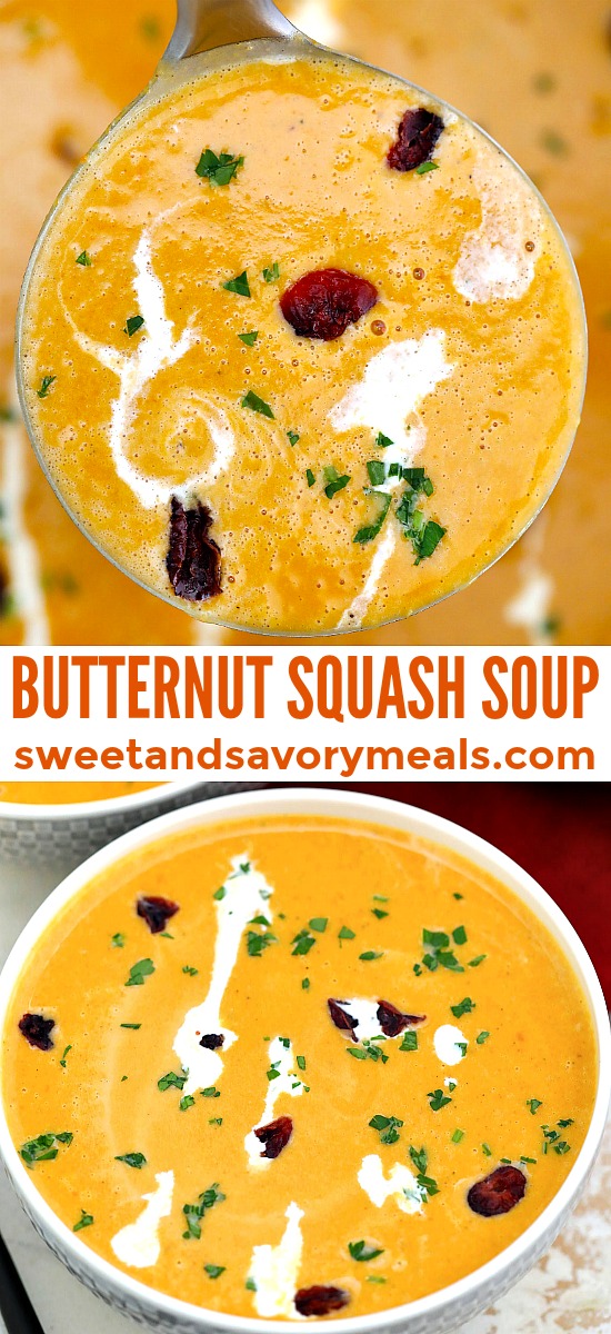 The best butternut squash soup recipe