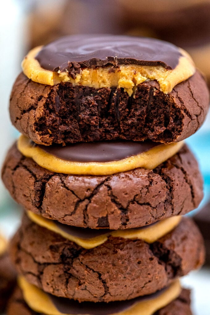 Best Christmas cookies: Buckeye Brownie Cookies