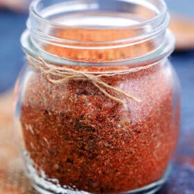 Cajun Seasoning can be easily made at home using this quick recipe! Rustic as it is, this mix packs in lots of flavors using only basic spices! #cajun #cajunseasoning #seasoning #sweetandsavorymeals #easyrecipe