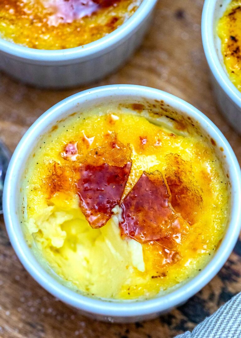 instant pot Creme Brulee