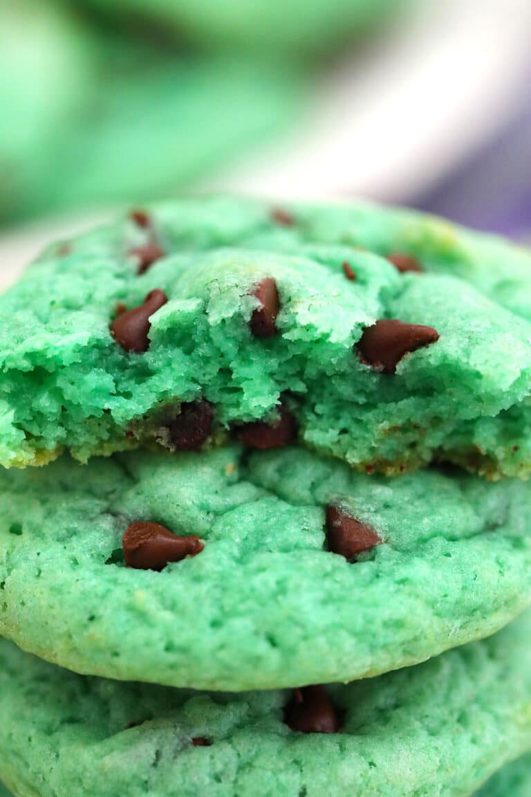 Pudding Mint Chocolate Chip Cookies [Video] Sweet and Savory Meals