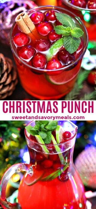 Best Christmas Punch Recipe [VIDEO] - Sweet and Savory Meals