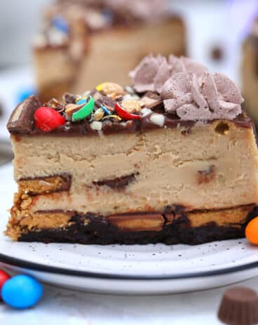 Brownie Peanut Butter Cheesecake