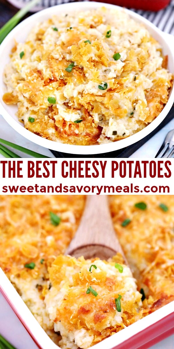 easy cheesy potatoes pin