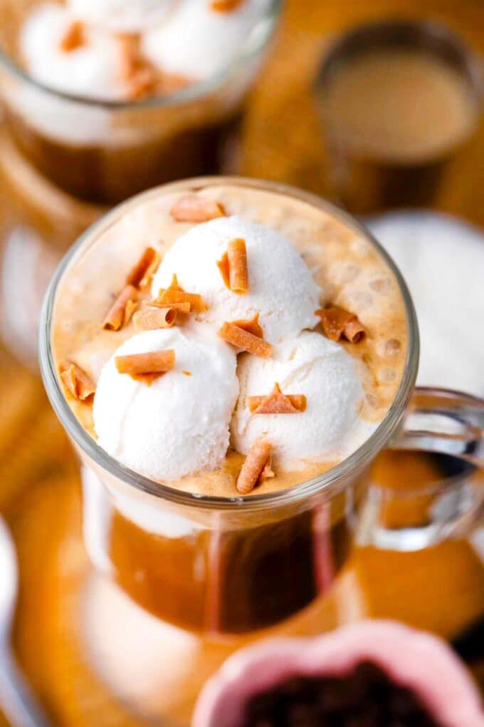 Baileys affogato