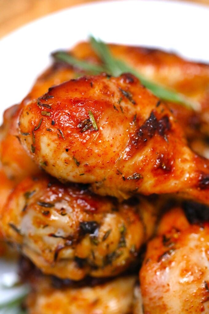 Crispy Baked Chicken Legs Sweet and Savory Meals