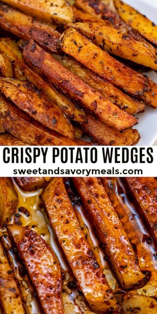 Crispy Potato Wedges Recipe [Video] - Sweet and Savory Meals