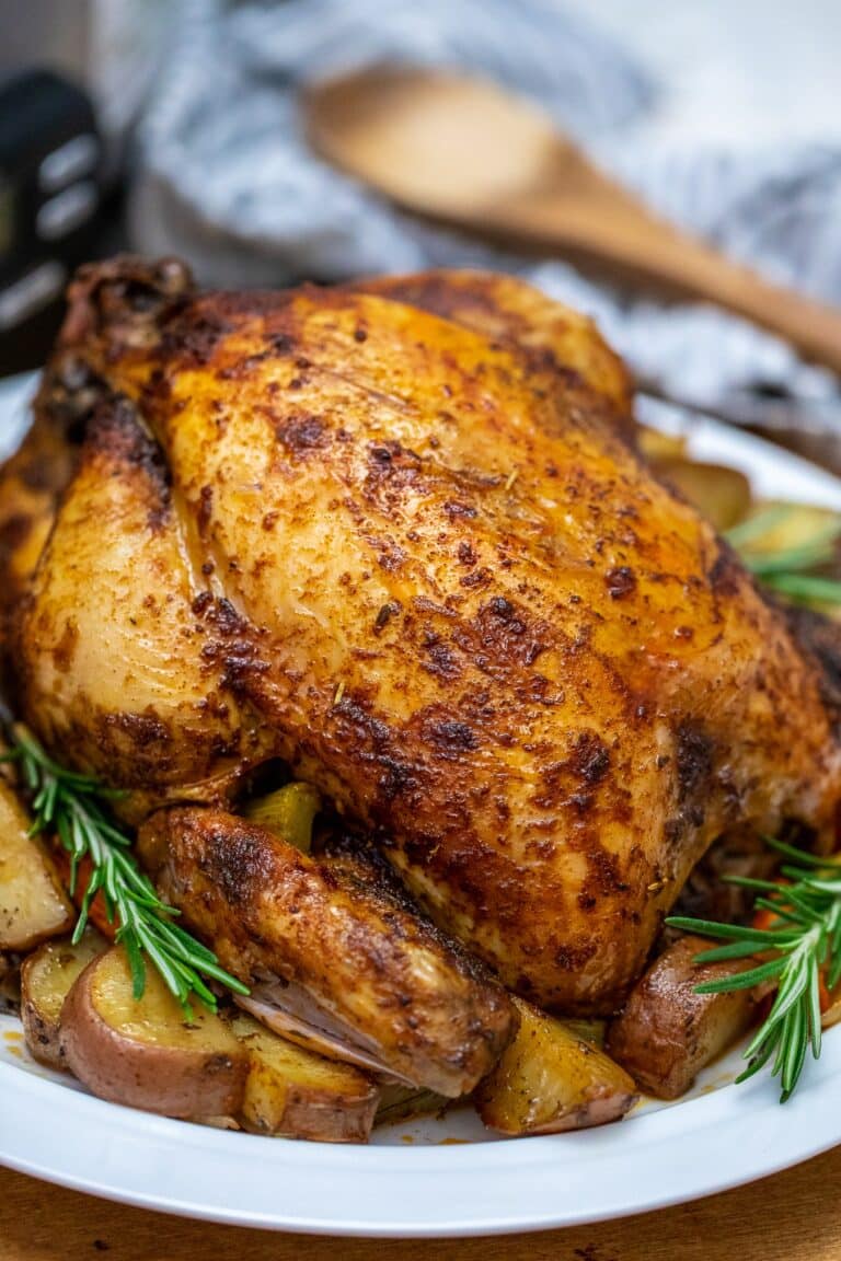 Slow Cooker Whole Chicken