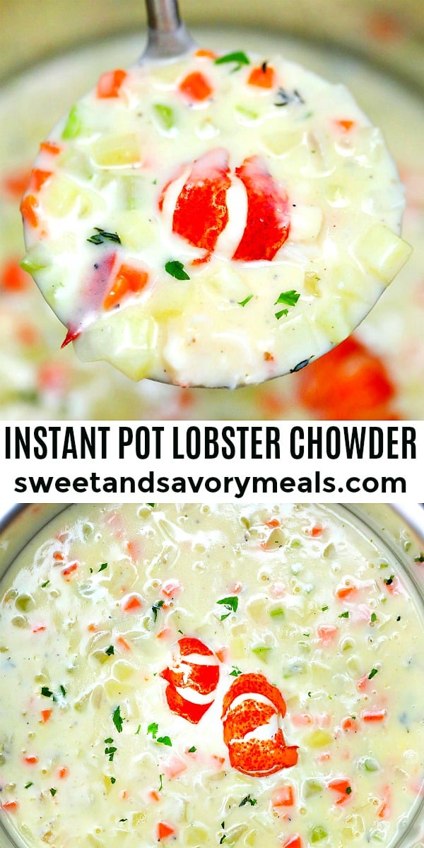 Instant Pot Lobster Chowder