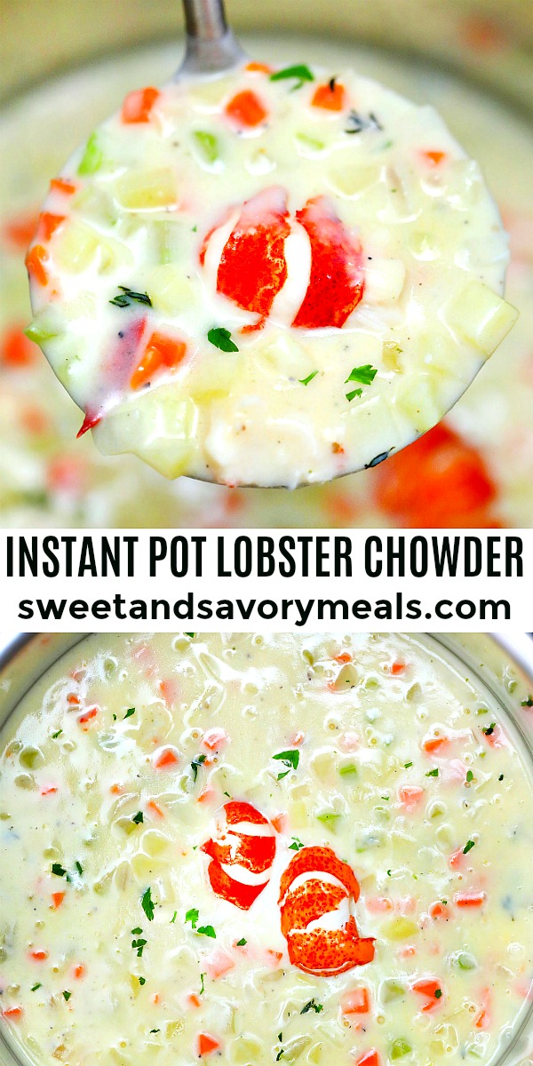 Instant Pot Lobster Chowder