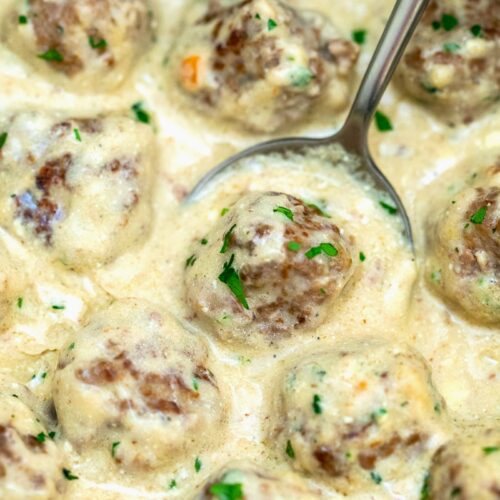 Swedish Meatballs Recipe [Video] - Sweet and Savory Meals