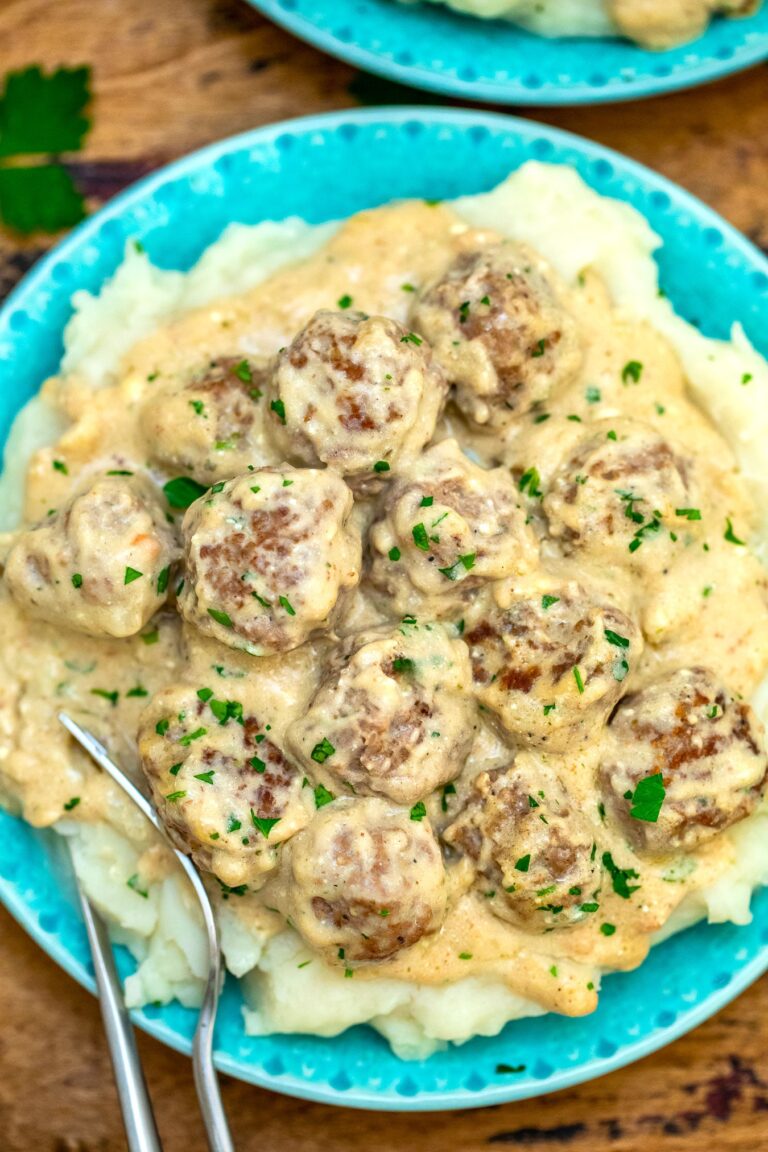 Swedish Meatballs Recipe [Video] - Sweet and Savory Meals