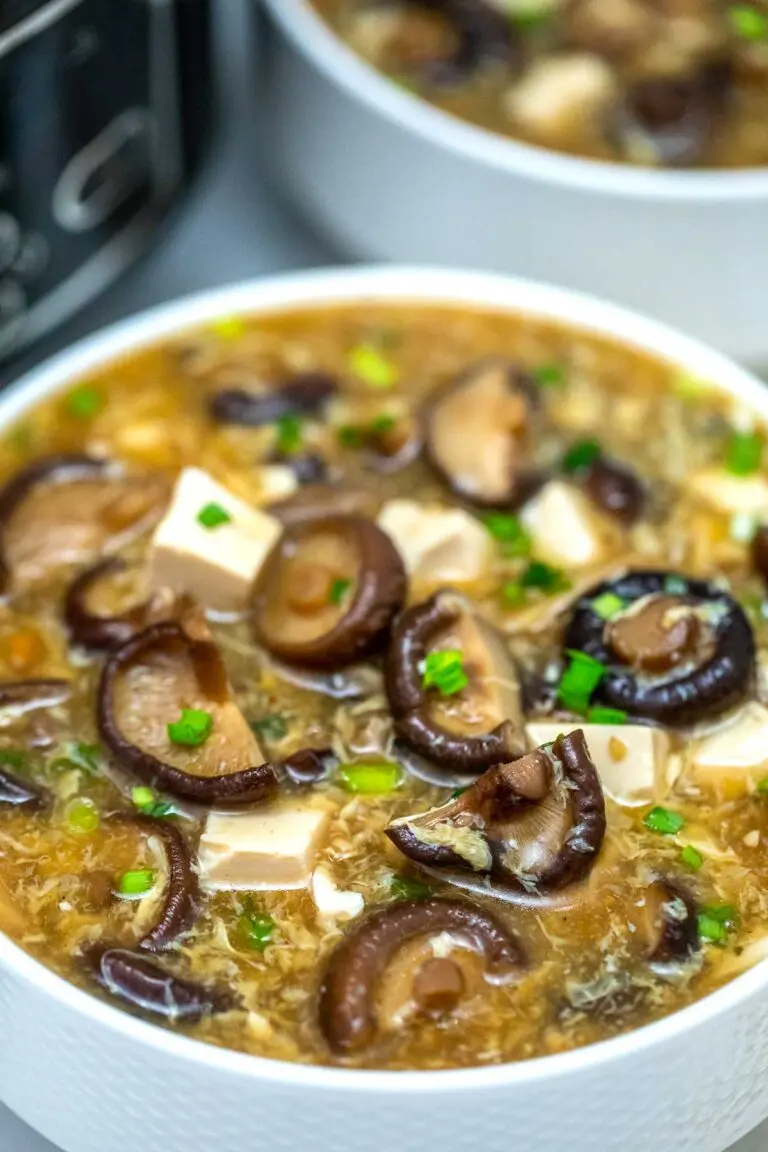 Slow Cooker Hot and Sour Soup - Sweet and Savory Meals
