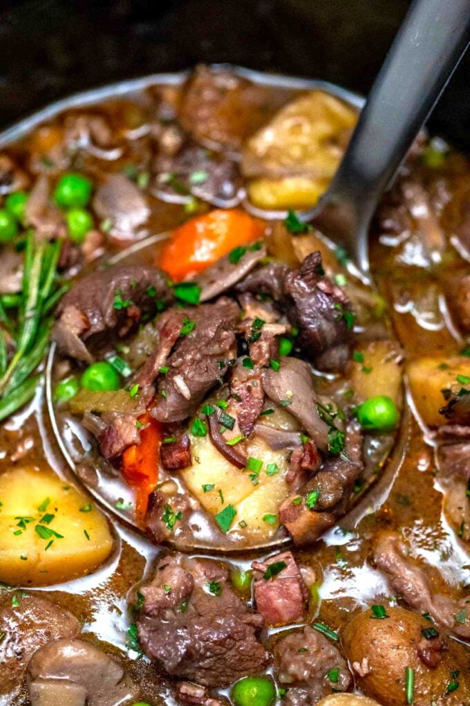 Lamb Stew (Irish) in a Slow Cooker Recipe [Video] - S&SM