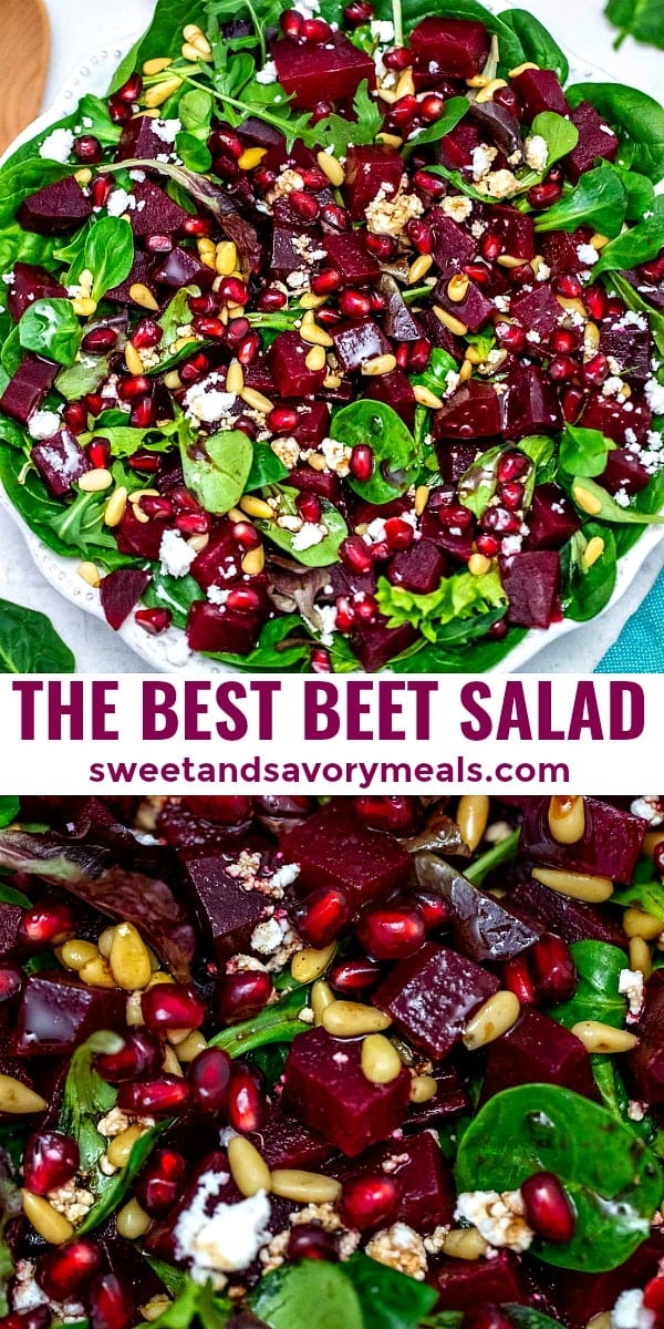 photo of beet salad