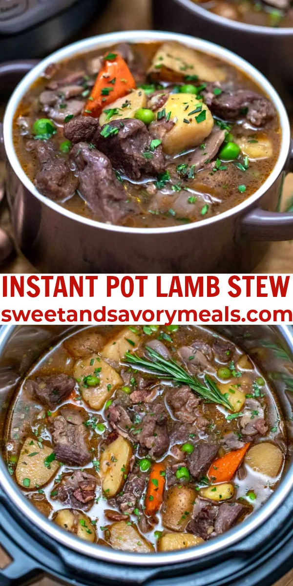 Instant Pot Lamb Stew [Video] - S&SM