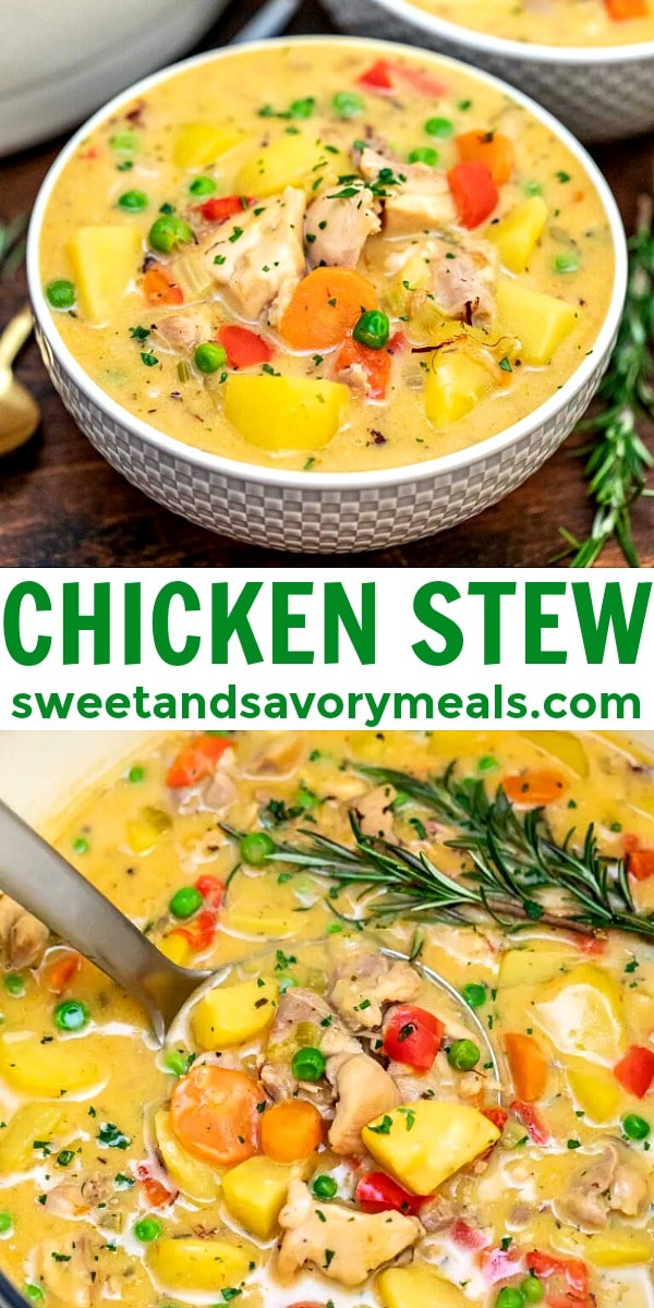 Photo of chicken stew.