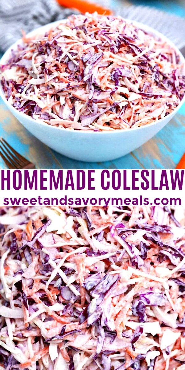 Photo of Homemade Coleslaw.