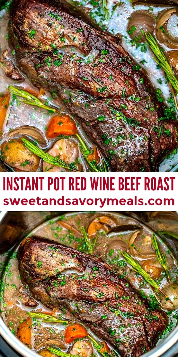 photo of Instant Pot Red Wine Beef Roast