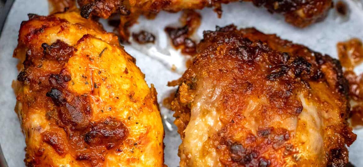 image of air fryer fried chicken