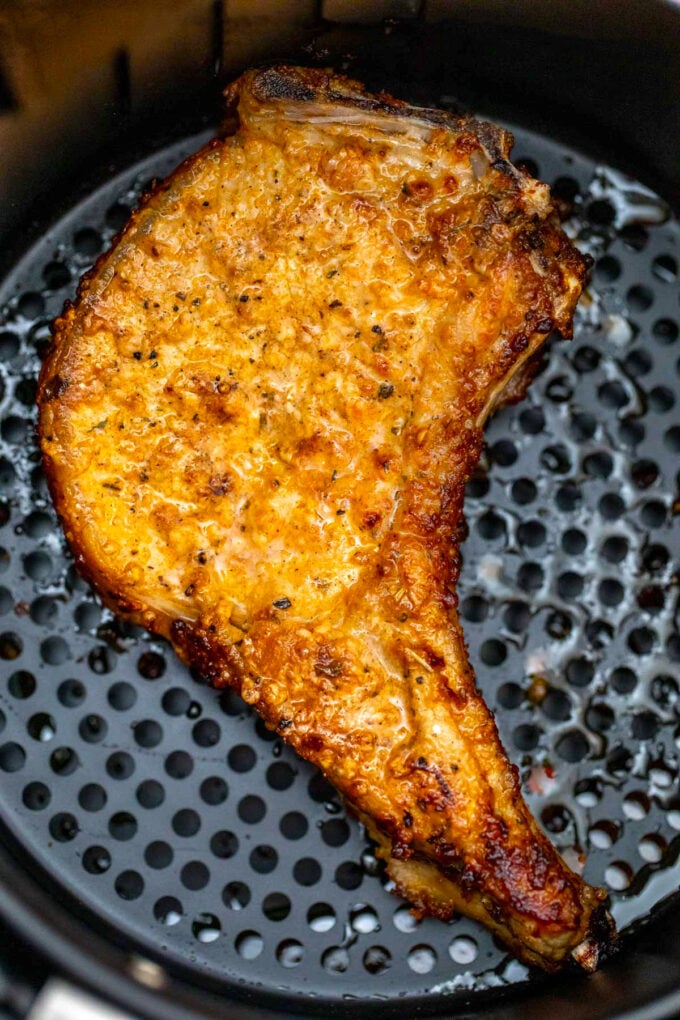 juicy boneless pork chop air fryer