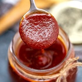 image of homemade barbecue sauce