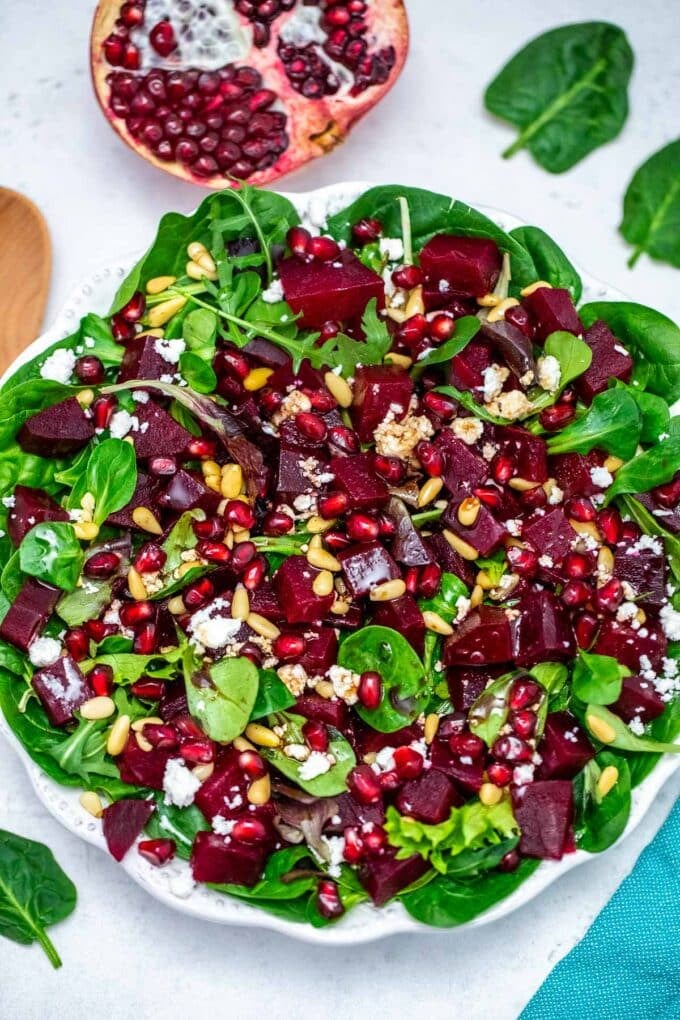 image of beet salad