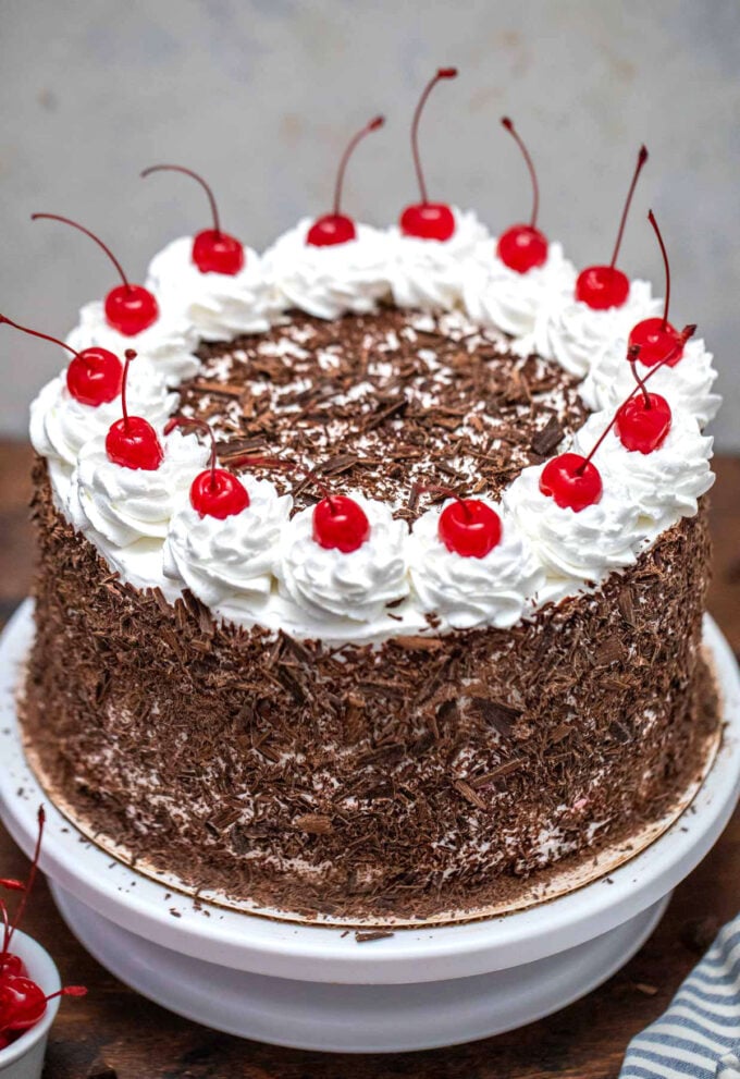 Black Forest Cake Easy Recipe - S&SM