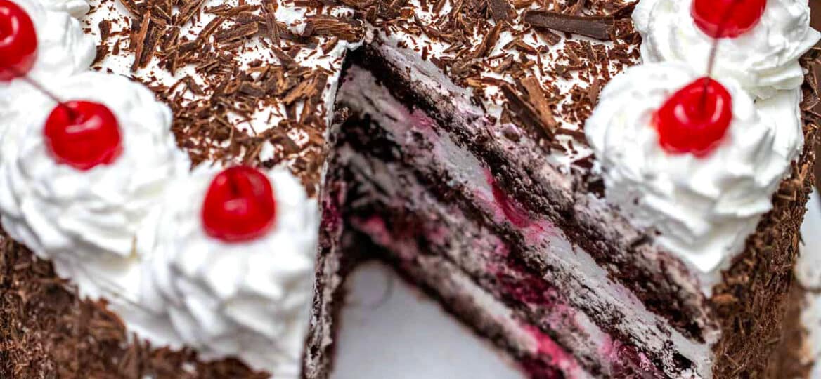 easy black forest cake recipe