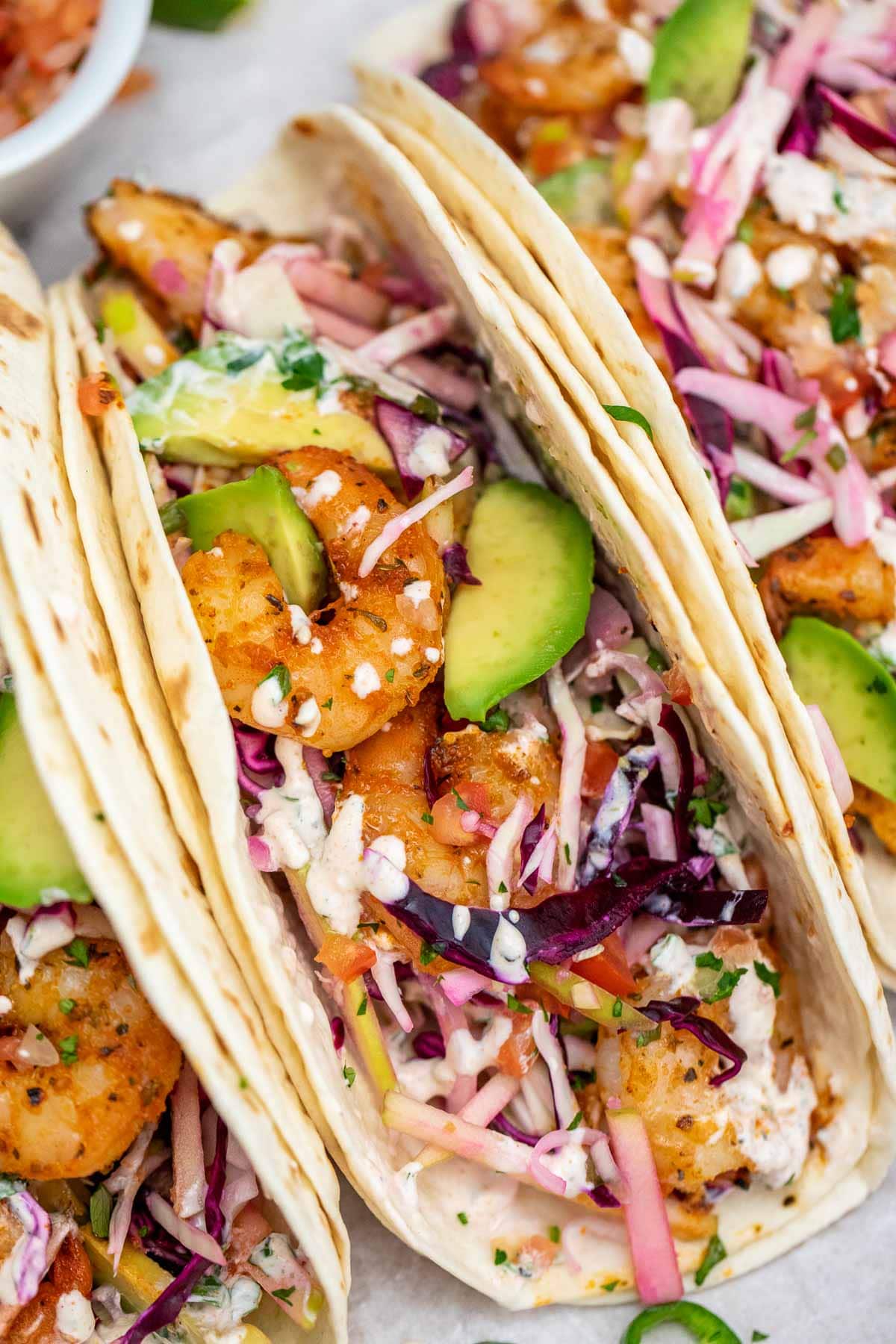 Grilled Shrimp Tacos Recipe - S&SM