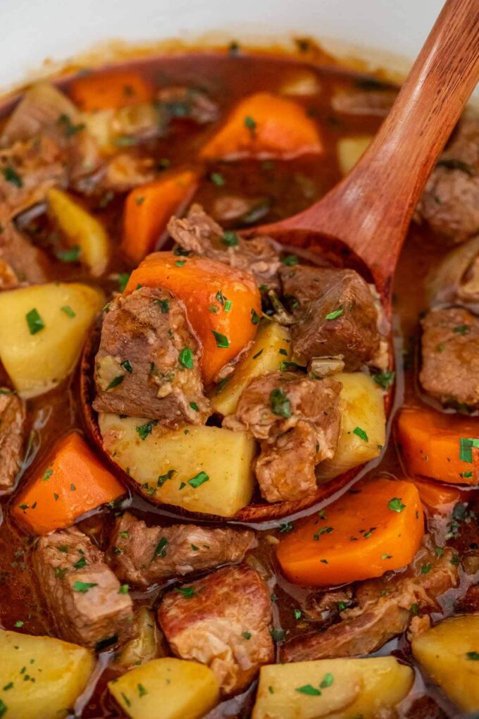 Guinness beef stew recipe close